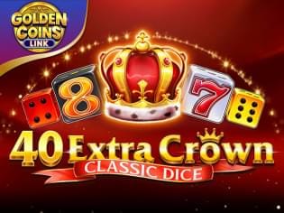 40 Extra Crown Classic Dice Golden Coins Link icon